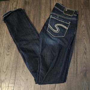 Silver jeans